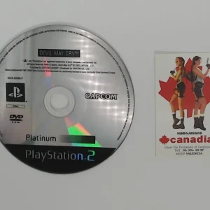 Devil May Cry platinum solo dvd PS2