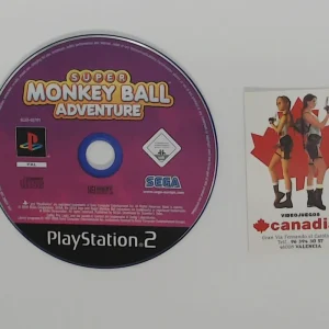 Super Monkey Ball Adventure Solo cd PS2