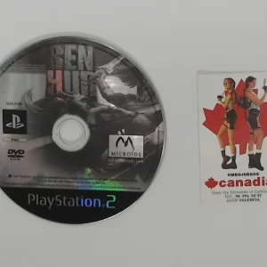 Ben Hur Solo dvd PS2