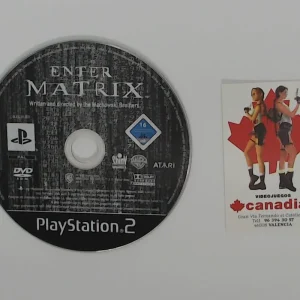 Enter The Matrix Solo dvd PS2