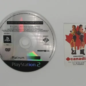 Jack and Daxter Precursor Legacy platinum Solo dvd PS2