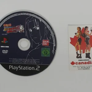 Naruto shipudden ultimate ninja 5 Solo dvd PS2