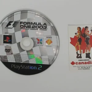 formula one 1 2003 Solo dvd PS2