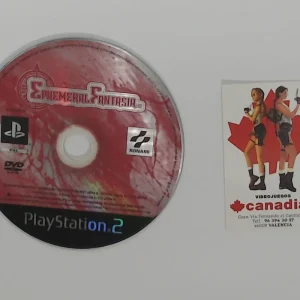 Ephemeral Fantasia Solo dvd PS2