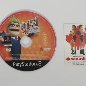 Buzz el Gran reto Solo dvd PS2