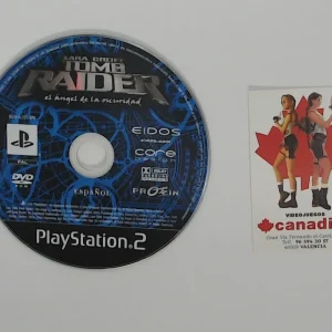 Tomb Raider angel de la oscuridad Solo dvd PS2