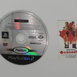 Jak 3 Platinum Solo dvd PS2