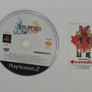 Final Fantasy X Solo dvd PS2