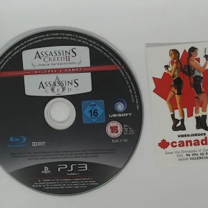 Assassins Creed 1+2 blu-ray Suelto PS3