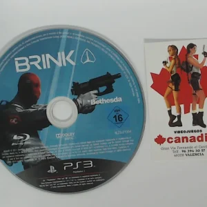 Brink blu-ray Suelto PS3