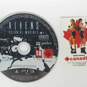Aliens Colonial Marines blu-ray Suelto PS3