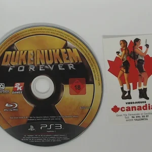 Duke Nukem Forever blu-ray Suelto PS3