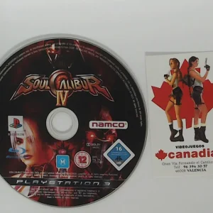 Soul Calibur IV 4 blu-ray Suelto PS3