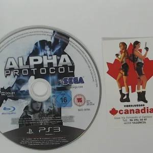 Alpha Protocol blu-ray Suelto PS3