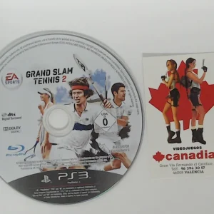 Grand Slam Tennis 2 blu-ray Suelto PS3