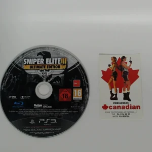 Sniper Elite 3 ultimate blu-ray Suelto PS3