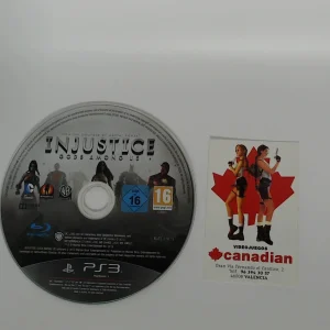 Injustice Gods among us blu-ray suelto ps3