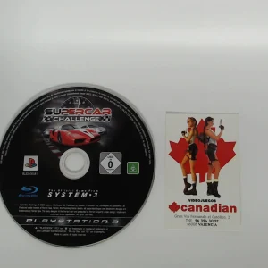 Supercar challenge blu-ray suelto ps3