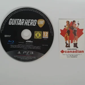 Guitar hero live blu-ray suelto ps3