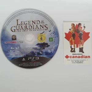 Legend of the guardians: the owls of Ga'hoole blu-ray suelto ps3