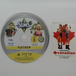 Los sims 3 platinum blu-ray suelto ps3