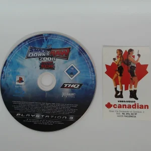 Smackdown VS Raw 2008 blu-ray suelto ps3