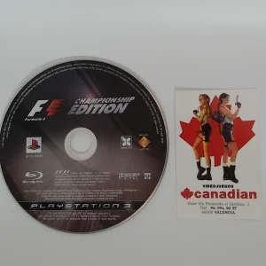 F1 championship edition blu-ray suelto ps3