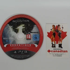 Dragon Age Inquisition Essentials blu-ray suelto ps3