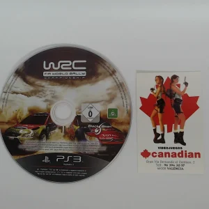 WRC FIA world rally blu-ray suelto ps3