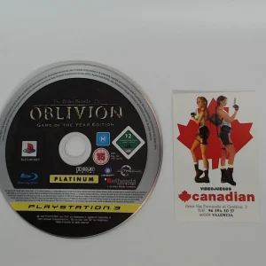 Oblivion GOTY platinum blu-ray suelto ps3