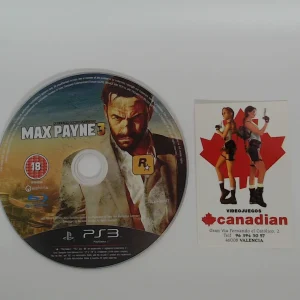 Max Payne 3 blu-ray suelto ps3