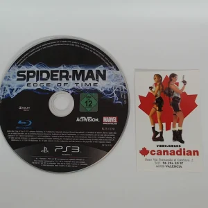 Spider-man edge of time blu-ray suelto ps3