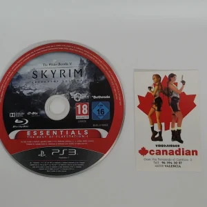 Skyrim legendary edition essentials blu-ray suelto ps3