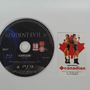 Resident evil 6 blu-ray suelto ps3