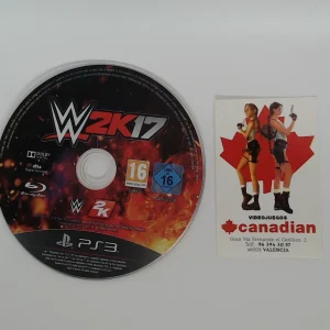 WWE 2K17 blu-ray suelto ps3