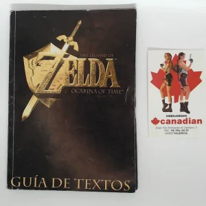 Zelda ocarina of time guia de textos suelto N64