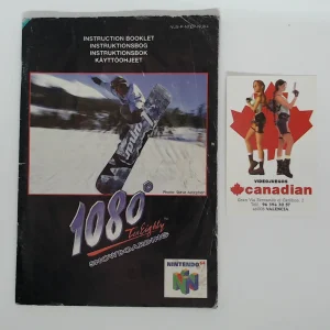 1080 snowboarding manual suelto N64