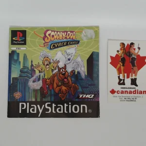 Scooby Doo and the cyber chase eur manual suelto ps1