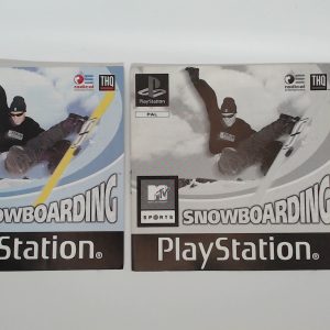 snowboarding pack 2 manuales eur+esp manual suelto ps1