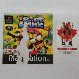Point blank manual suelto ps1