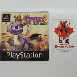 Spyro 2 getaway to climber manual suelto ps1