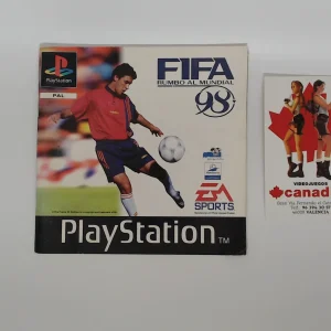 Fifa 98 rumbo al mundial manual suelto ps1
