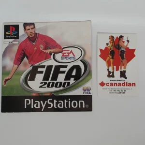 Fifa 2000 manual suelto ps1