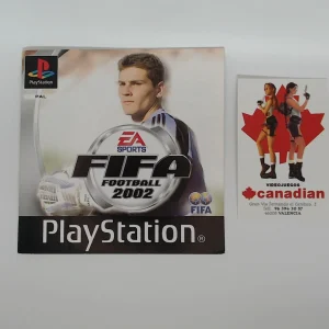 Fifa 2002 manual suelto ps1