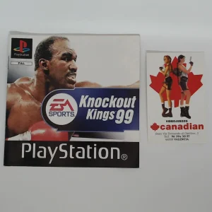 Knokout Kings 99 manual suelto ps1