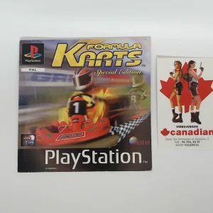 Formula Karts special edition manual suelto ps1
