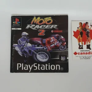 Moto Racer 2 manual suelto ps1