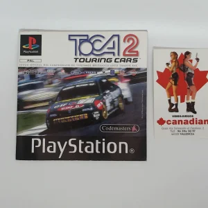 Toca 2 Touring Car manual suelto ps1