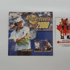 All Star Tennis 2000 manual suelto ps1