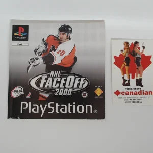 NHL Faceoff 2000 manual suelto ps1